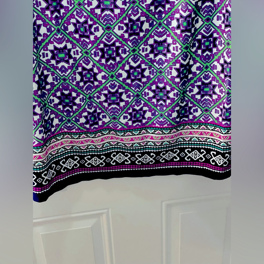 $140 NWT Nanette Lepore MULTI PURPLE LUXURIOUSLY SOFT SWIMSUIT COVER UP DRESS - Picture 12 of 13